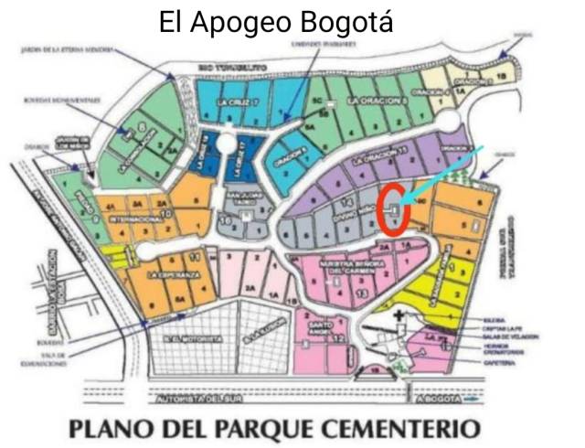 LOTE doble cementerio El Apogeo