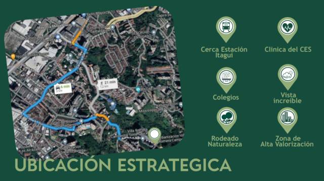 Apartamento Vis en Sabaneta Villa Romera Campestre